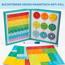 Laden Sie das Bild in den Galerie-Viewer, Magnetisches Buch-Bruchteil-Puzzle für Kinder