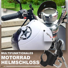 Laden Sie das Bild in den Galerie-Viewer, Multifunktionales Motorradhelmschloss