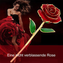 Laden Sie das Bild in den Galerie-Viewer, Blüte Ewige 24K Gold Rose