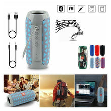 Laden Sie das Bild in den Galerie-Viewer, Tragbarer Mini-Lautsprecher ( Bluetooth / Micro SD / AUX )