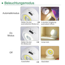 Laden Sie das Bild in den Galerie-Viewer, Abnehmbares LED-Sensorlicht mit USB-Aufladung