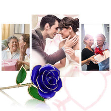 Laden Sie das Bild in den Galerie-Viewer, Blüte Ewige 24K Gold Rose