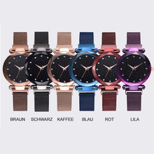 Laden Sie das Bild in den Galerie-Viewer, Wasserdichte Sternenhimmel Mädchen Armbanduhr