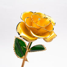 Laden Sie das Bild in den Galerie-Viewer, Blüte Ewige 24K Gold Rose