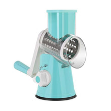 Laden Sie das Bild in den Galerie-Viewer, Multifunktions-Chopper manuelle rotierende Reibe Gemüse Obst Cutter Küchengeräte