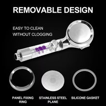 Laden Sie das Bild in den Galerie-Viewer, 3-Modus einstellbarer Hochdruck-Wasserspar Duschkopf