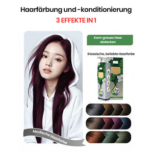 Reiner Pflanzenextrakt zum Färben grauer Haare