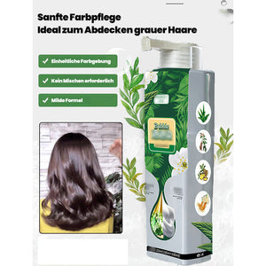 Reiner Pflanzenextrakt zum Färben grauer Haare