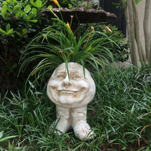 Laden Sie das Bild in den Galerie-Viewer, Mugglys Gesicht Statue Pflanzer