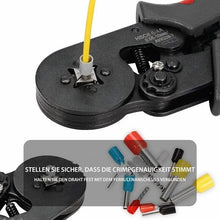 Laden Sie das Bild in den Galerie-Viewer, Hochwertiges Ferrule Crimpwerkzeug-Kit