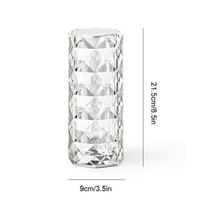 🎁USB Rosenschatten Kristalllampe