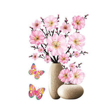 Laden Sie das Bild in den Galerie-Viewer, 3D Stereo Vase Wandaufkleber