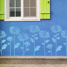 Laden Sie das Bild in den Galerie-Viewer, 🔥DIY-Dekoration🌻 - Gartenzaun große Blumen-Zeichenschablonen