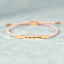 Laden Sie das Bild in den Galerie-Viewer, Armband „UNF CK YOURSELF“