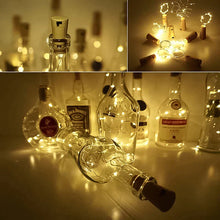 Laden Sie das Bild in den Galerie-Viewer, 🍾LED-Weinflaschenlichter Kork Nachtlicht DIY Decor Lift