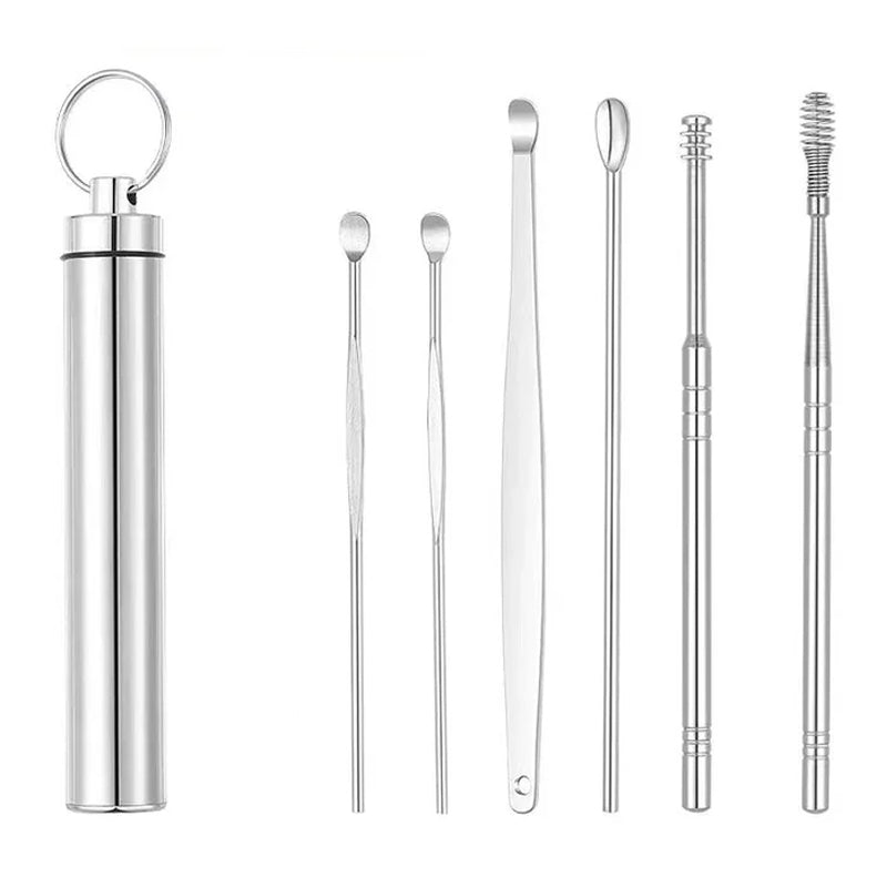 Ohrpickwerkzeug-Set aus Edelstahl