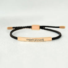 Laden Sie das Bild in den Galerie-Viewer, Armband „UNF CK YOURSELF“