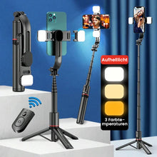 Laden Sie das Bild in den Galerie-Viewer, Faltbares Selfie-Stick-Stativ