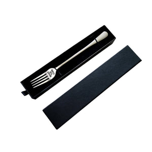 💝Gravierte Gabel - Bestes lustiges Geschenk für einen geliebten Menschen