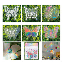 Laden Sie das Bild in den Galerie-Viewer, 🌈PVC Bunte Adsorptionsregenbogenglasfensteraufkleber, 6 pcs🪐