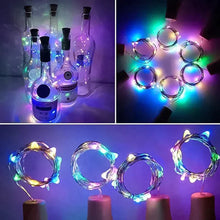 Laden Sie das Bild in den Galerie-Viewer, 🍾LED-Weinflaschenlichter Kork Nachtlicht DIY Decor Lift