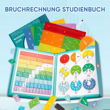 Laden Sie das Bild in den Galerie-Viewer, Magnetisches Buch-Bruchteil-Puzzle für Kinder