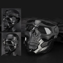 Laden Sie das Bild in den Galerie-Viewer, 💀Totenkopf Horror Helmmaske💀