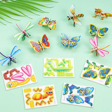 Laden Sie das Bild in den Galerie-Viewer, 🎁Lernspielzeug für Kinder 3D-Puzzle（10 Stück）👣