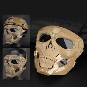 💀Totenkopf Horror Helmmaske💀