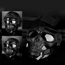 Laden Sie das Bild in den Galerie-Viewer, 💀Totenkopf Horror Helmmaske💀