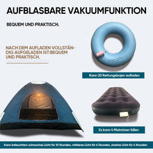 Laden Sie das Bild in den Galerie-Viewer, Tragbare Luftpumpe + Campinglicht