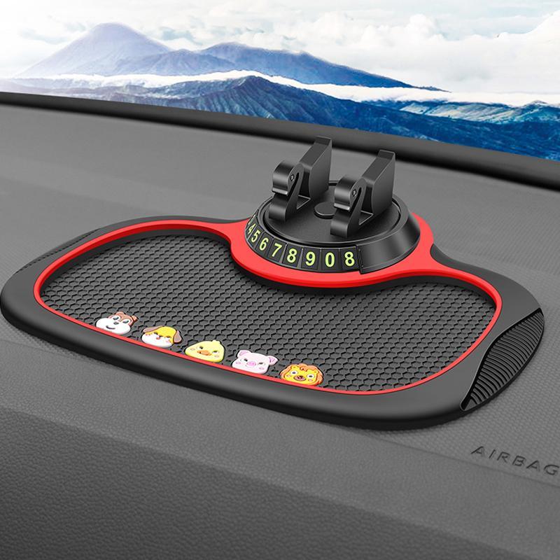 🚜Multifunktionale Auto-Antirutschmatte，Auto-Handyhalter🚜