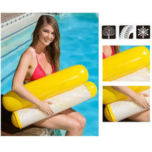 Laden Sie das Bild in den Galerie-Viewer, Schwimmendes Schwimmbett und Liegestuhl