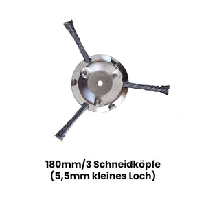 Saker Mähkopf aus Stahldraht