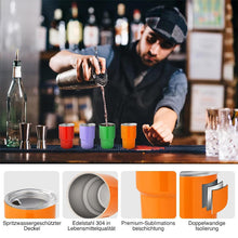 Laden Sie das Bild in den Galerie-Viewer, Mini-Thermobecher aus Edelstahl