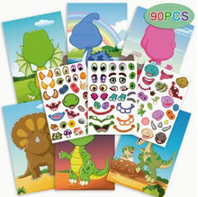 Laden Sie das Bild in den Galerie-Viewer, Kleinkind-Stickerbuch für Jungen und Mädchen