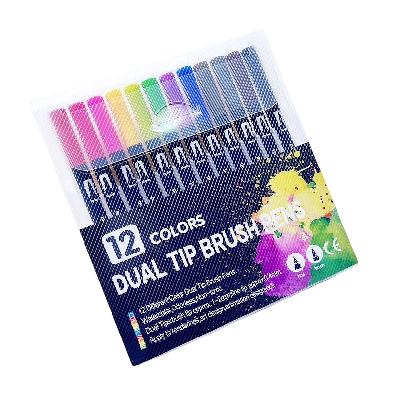Doppelseitiges Aquarellstift-Set