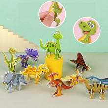 Laden Sie das Bild in den Galerie-Viewer, 🎁Lernspielzeug für Kinder 3D-Puzzle（10 Stück）👣