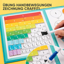 Laden Sie das Bild in den Galerie-Viewer, Magnetisches Buch-Bruchteil-Puzzle für Kinder