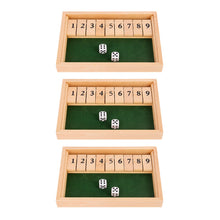 Laden Sie das Bild in den Galerie-Viewer, „Shut The Box“-Spiel – Lustiges Tisch-Mathespiel für Erwachsene und Kinder
