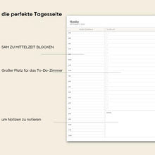 Laden Sie das Bild in den Galerie-Viewer, Tagesplaner
