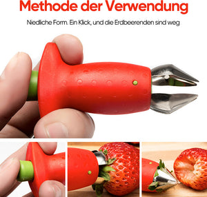Erdbeerkern Entferner
