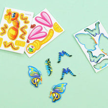 Laden Sie das Bild in den Galerie-Viewer, 🎁Lernspielzeug für Kinder 3D-Puzzle（10 Stück）👣
