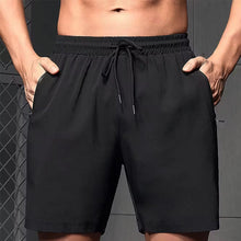 Laden Sie das Bild in den Galerie-Viewer, Shorts für Herren mit Briefdruck und Kordelzug in der Taille