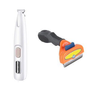 Haustierhaarschneider mit LED-Licht
