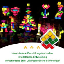 Laden Sie das Bild in den Galerie-Viewer, Tetris Stapelbares LED Nachtlicht