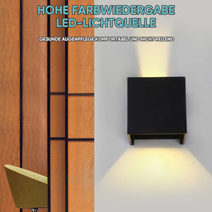 Wasserdichte, verstellbare LED-Wandleuchte