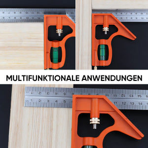 Multifunktionales 90-Grad- und 45-Grad-Winkellineal
