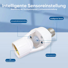 Laden Sie das Bild in den Galerie-Viewer, E27 Schraubsensor-Lampenkopf