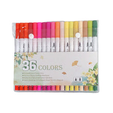 Laden Sie das Bild in den Galerie-Viewer, Doppelseitiges Aquarellstift-Set